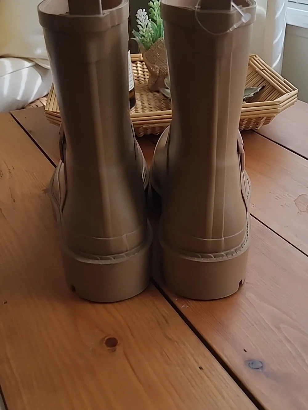 Chunky Rubber Rain Boots